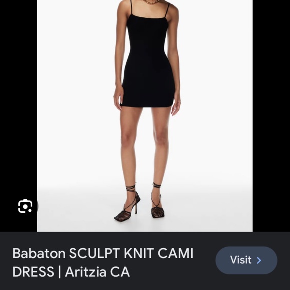 Babaton Sculpt Knit Cami Dress - Picture 1 of 2